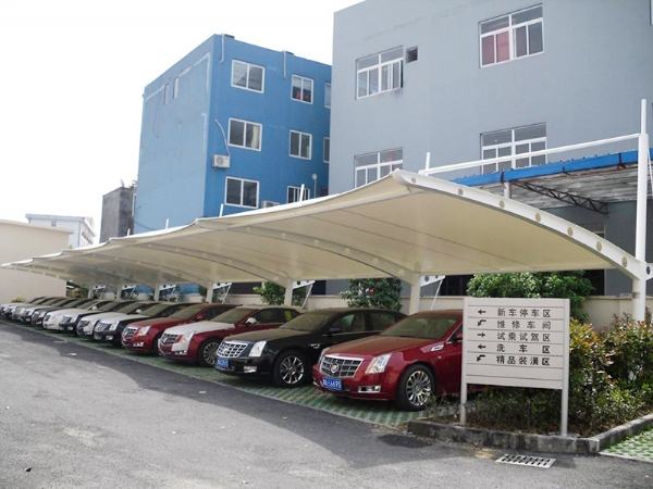 車(chē)棚膜結(jié)構(gòu)